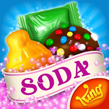 Candy Crush Soda Saga MOD APK Logo